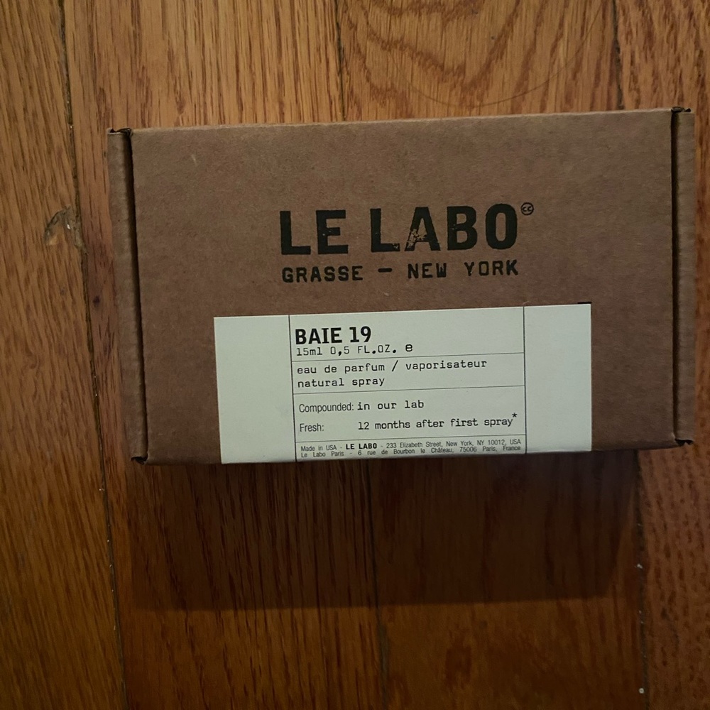 Le Labo Baie 19 15ml
